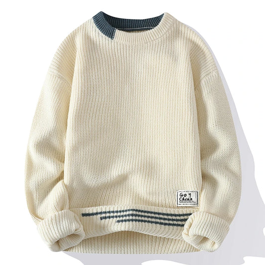 Vintage Men's Knitted Pullover